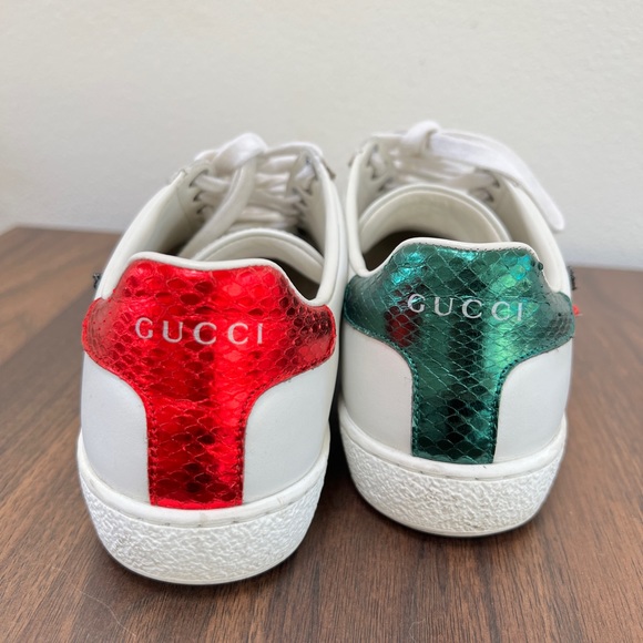 Auth Gucci Ace Arrow Sneakers - Size.36 Used - Picture 4 of 11